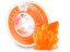 Filament Spectrum PLA Premium Crystal Neon Orange [1,75mm, 1kg]