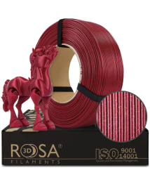 Filament ROSA3D PLA GALAXY Czerwone wino Refill [1,75mm, 1kg]