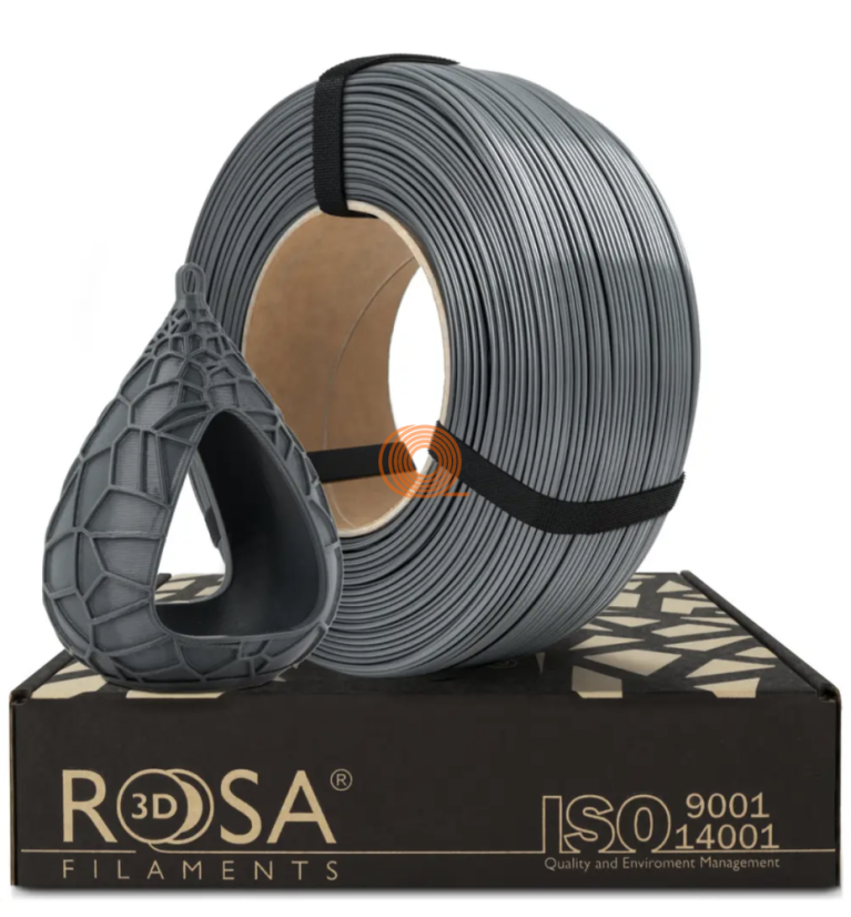 Filament ROSA3D PETG Standard HS Gray Refill [1,75mm, 1kg]