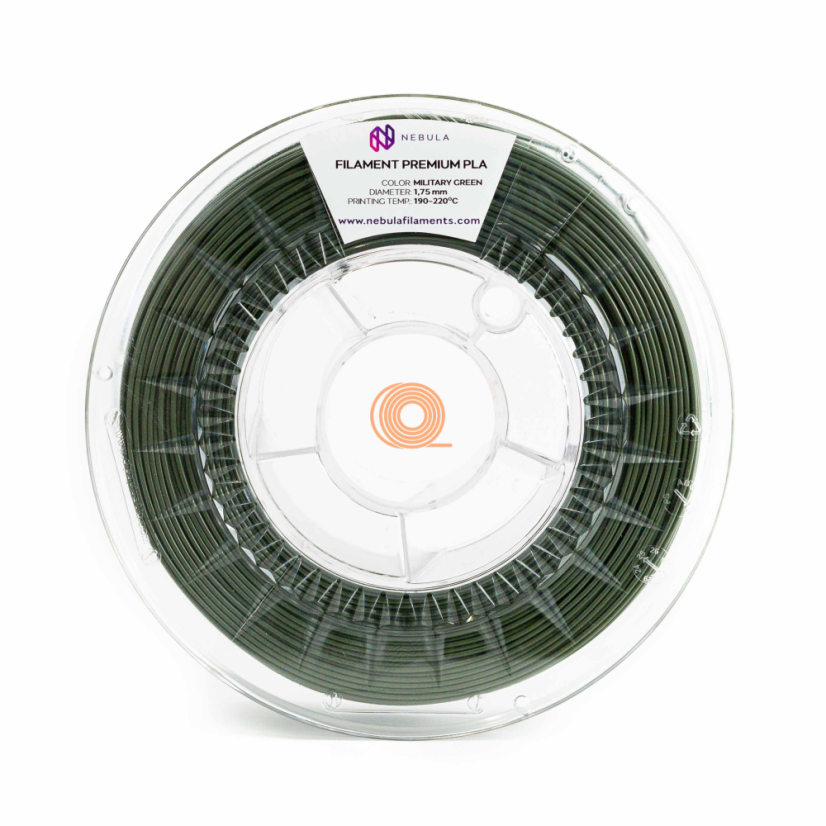 Filament Nebula PLA Vojenská Zelená [1,75mm, 1kg]