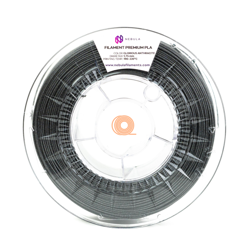 Filament Nebula PLA Wspaniały Antracyt [1,75mm, 1kg]