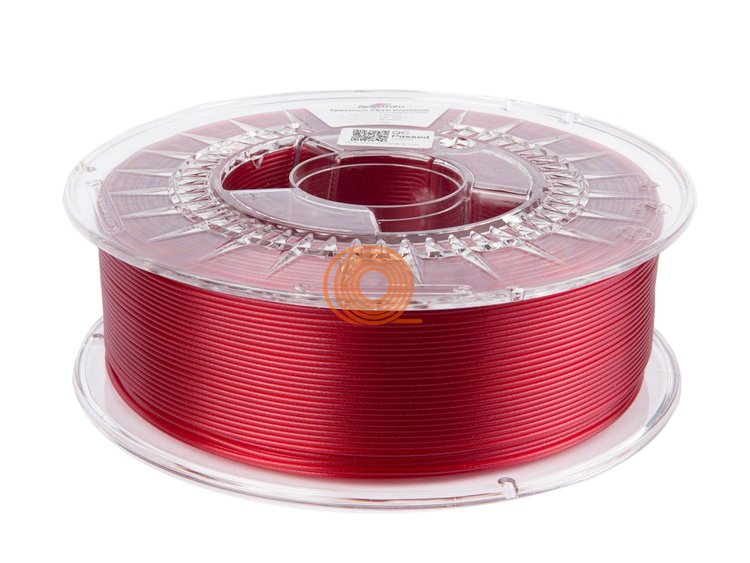 Filament Spectrum PET-G Premium Transparentní Červená [1,75mm, 1kg]
