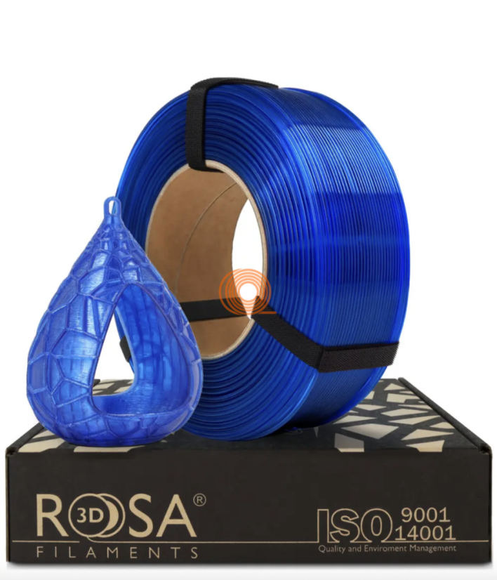 Filament ROSA3D PETG Standard HS Blue Sky Refill [1,75mm, 1kg]