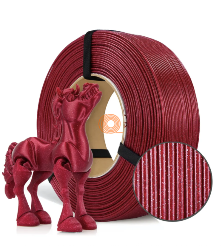 Filament ROSA3D PLA GALAXY Czerwone wino Refill [1,75mm, 1kg]
