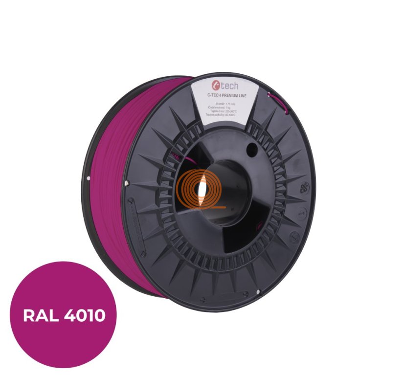 Filament C-TECH Premium Line PLA Telemagenta [1,75mm, 1kg]