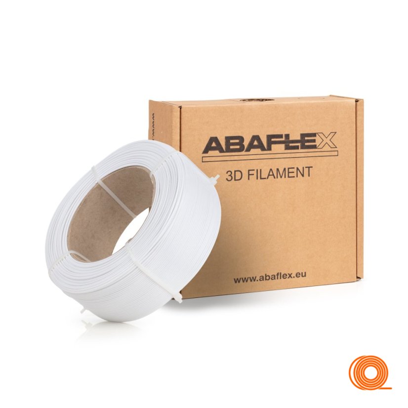 Filament ABAFLEX PETG+ Bílá Refill