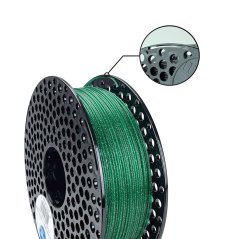 Filament AzureFilm PLA Glitzerndes Grün [1,75mm, 1kg]