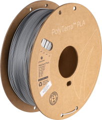 Filament Polymaker PolyTerra PLA Doppelter Schatten (Schwarz-Weiß) [1,75mm, 1kg]