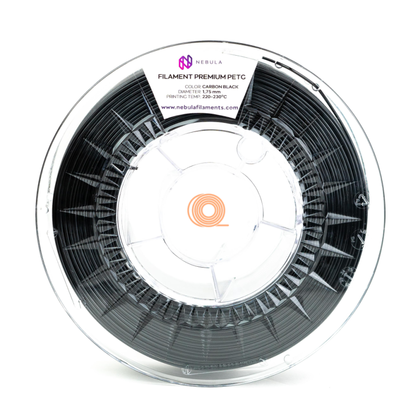Filament Nebula PETG Uhlíkový Čierny [1,75mm, 1kg]
