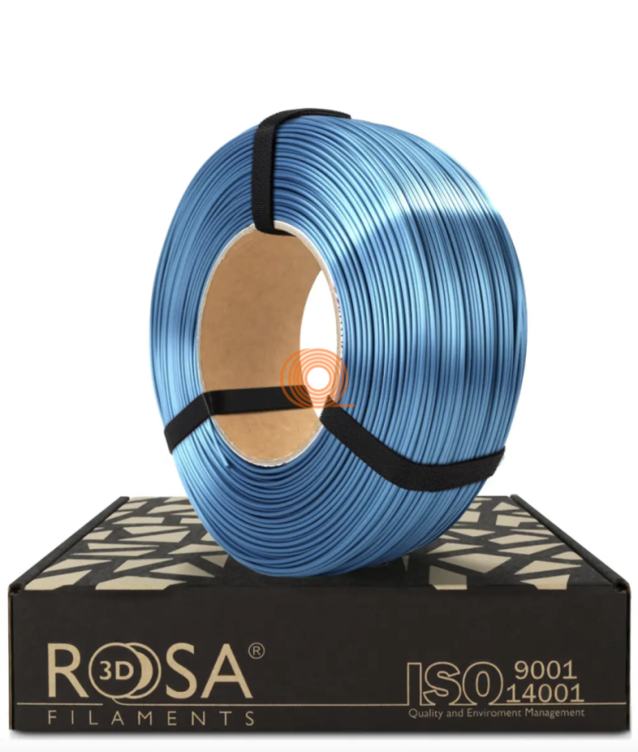 Filament ROSA3D SILK Námornícka modrá Refill [1,75mm, 1kg]