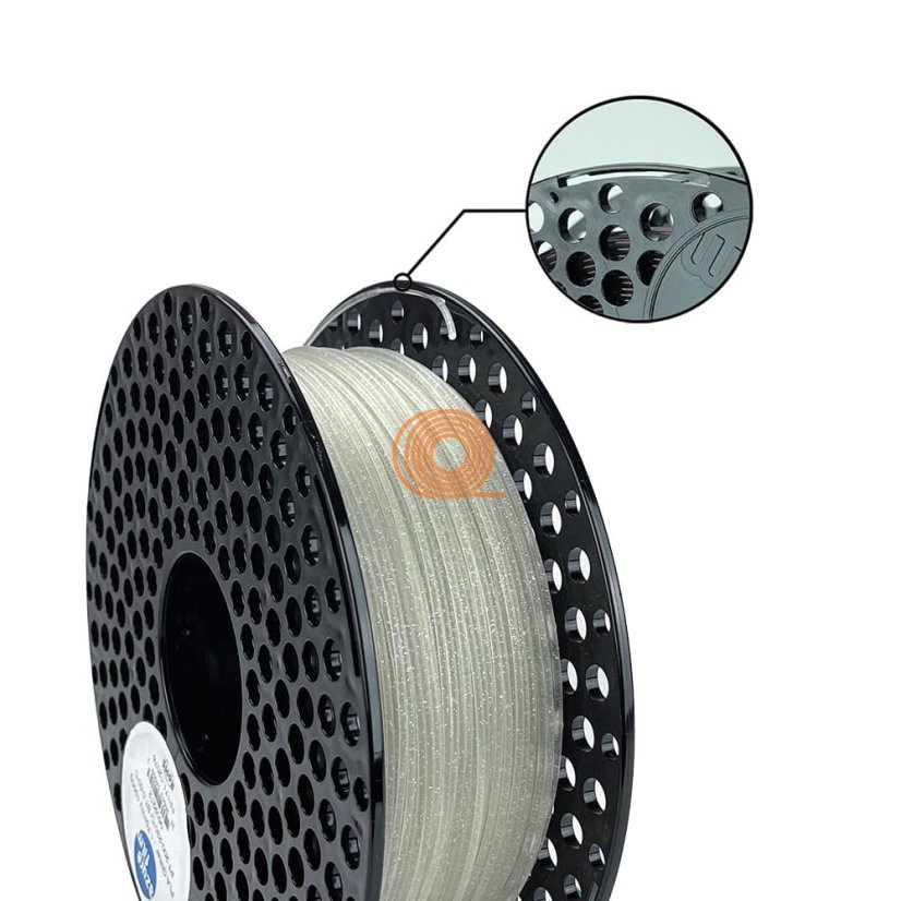 Filament AzureFilm PLA Třpytivě Přírodní [1,75mm, 1kg]