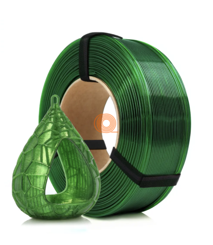 Filament ROSA3D PETG Standard HS Pure Green Refill [1,75mm, 1kg]
