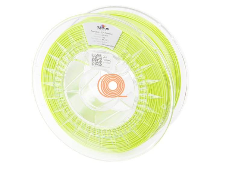 Filament Spectrum PLA Premium Fluorescent Yellow [1,75mm, 1kg]