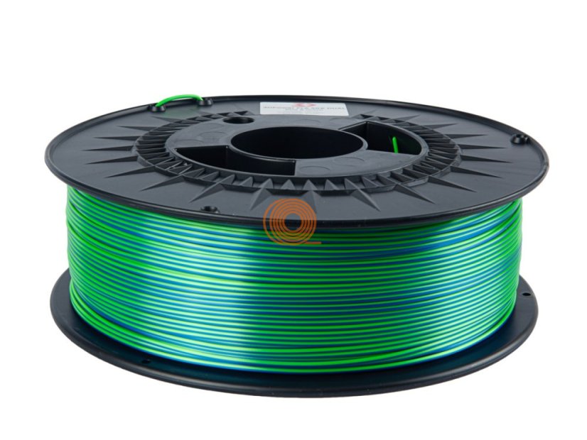 Filament 3DPower SILK Dual Color Niebieski&Zielony [1,75mm, 1kg]