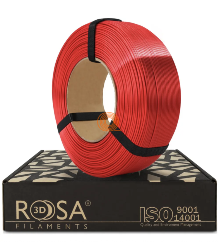 Filament ROSA3D SILK Red Refill [1,75mm, 1kg]