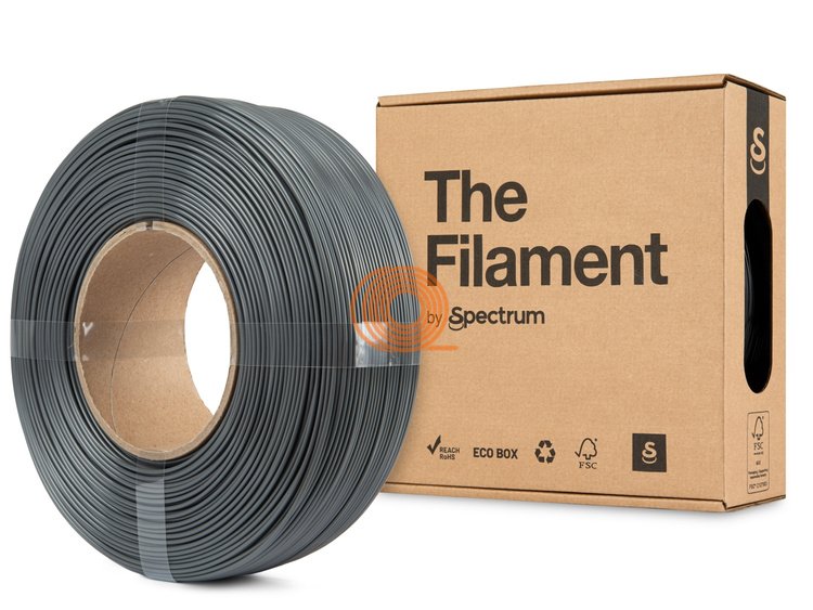Filament TheFilament PETG Lite Sivá Refill [1,75mm, 1kg]