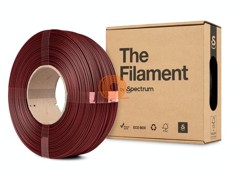 Filament TheFilament PETG CF Červená Refill [1,75mm, 1kg]