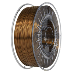 Filament DevilDesign SILK Brąz [1,75mm, 1kg]