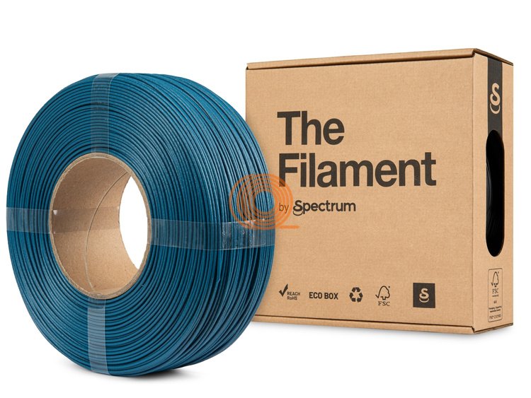 Filament TheFilament ASA CF Niebieski Refill [1,75mm, 1kg]