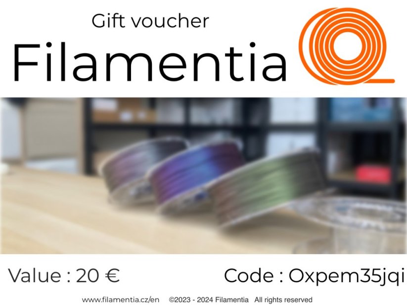 Gift voucher - 20 €