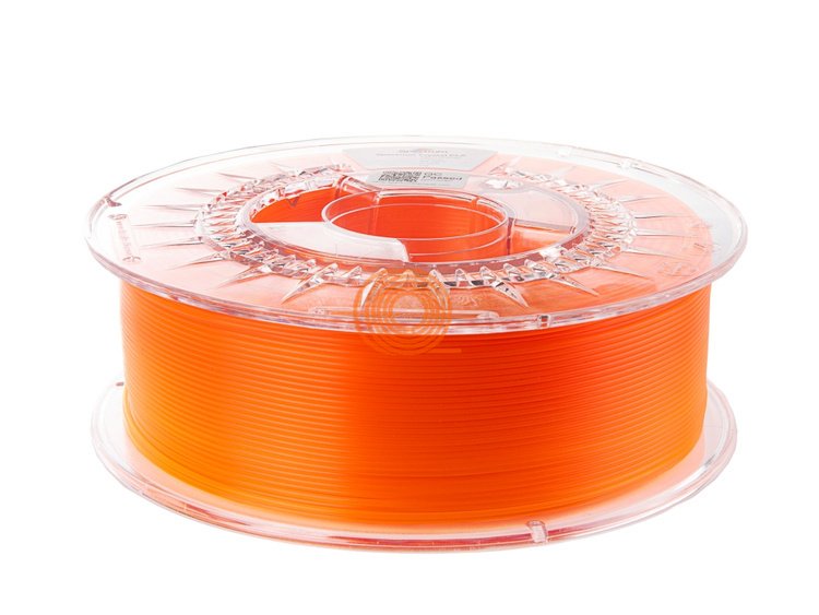 Filament Spectrum PLA Premium Crystal Neon Orange [1,75mm, 1kg]