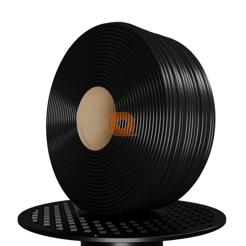 Filament Roffelsen3D PETG Black Refill [1,75mm, 1kg]