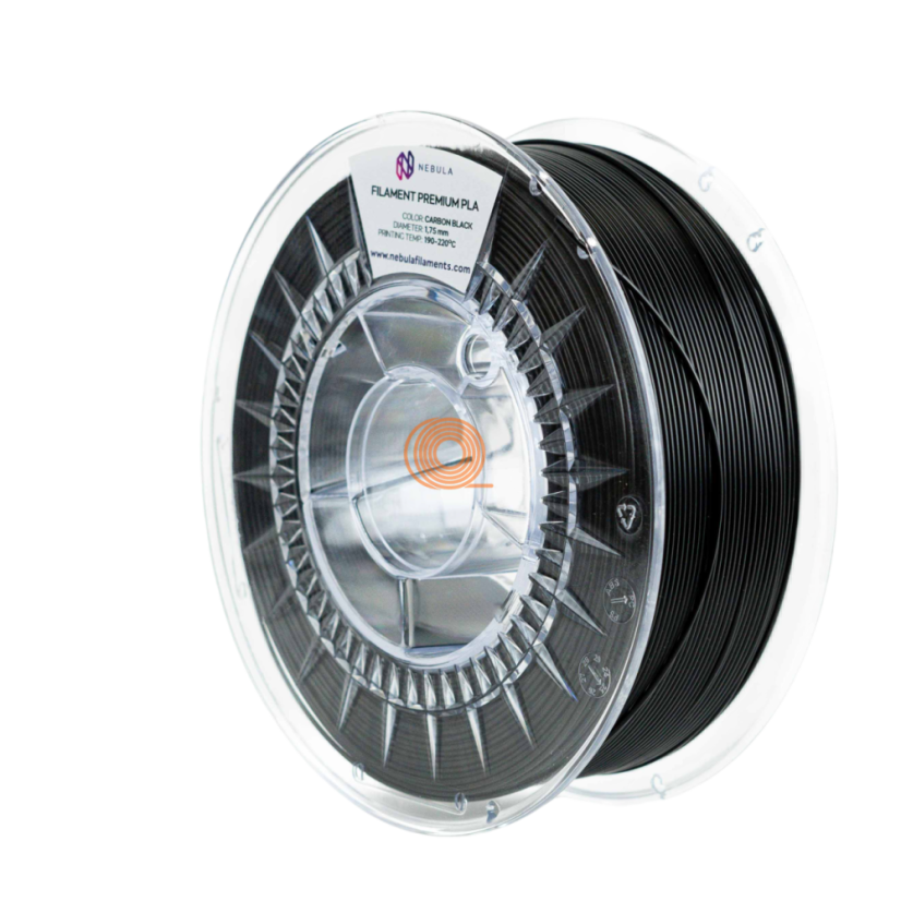 Filament Nebula PLA Carbon Čierna [1,75mm, 1kg]