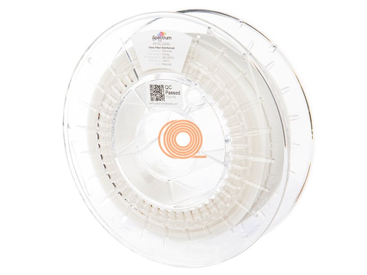 Filament Spectrum PCTG GF10 Přirodní [1,75mm, 0.5kg]