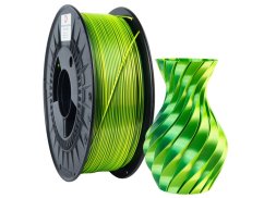 Filament 3DPower SILK Dual Color Zelená&Žlutá [1,75mm, 1kg]
