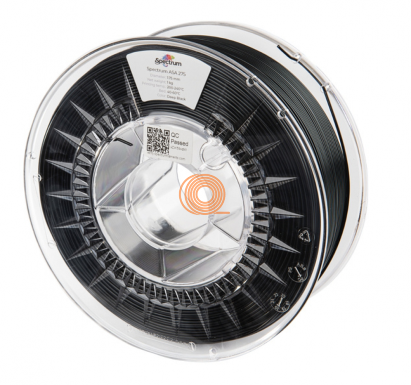 Filament Spectrum ASA 275 Deep Black [1,75mm, 1kg]