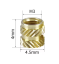 Thermal thread insert M3