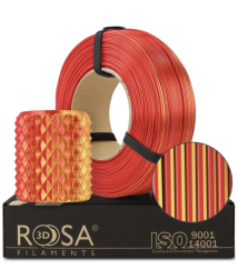 Filament ROSA3D SILK Magic Ohnivá Refill [1,75mm, 1kg]