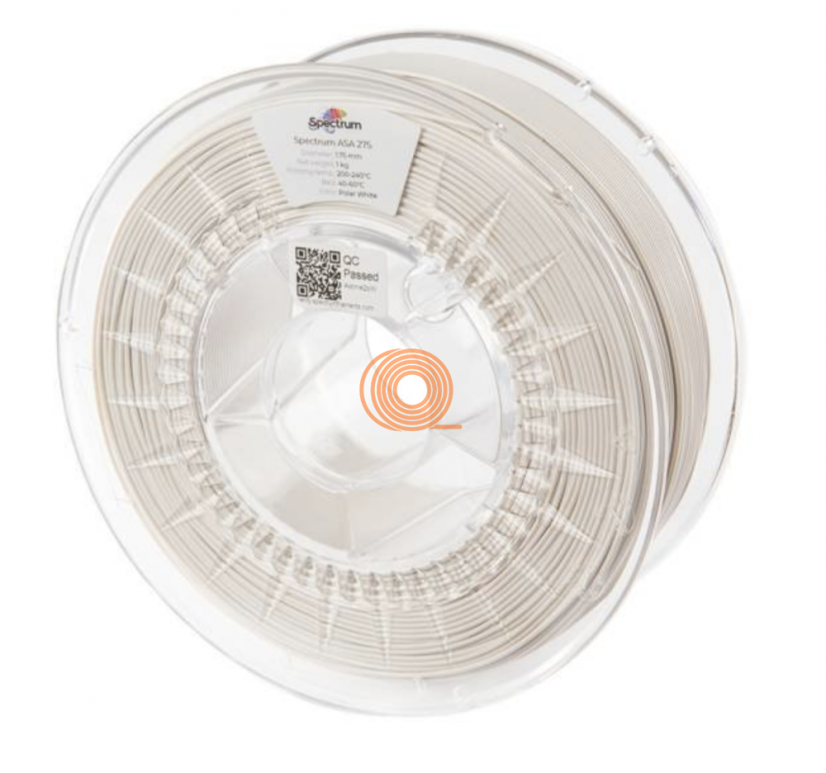 Filament Spectrum ASA 275 Polární Bílá [1,75mm, 1kg]