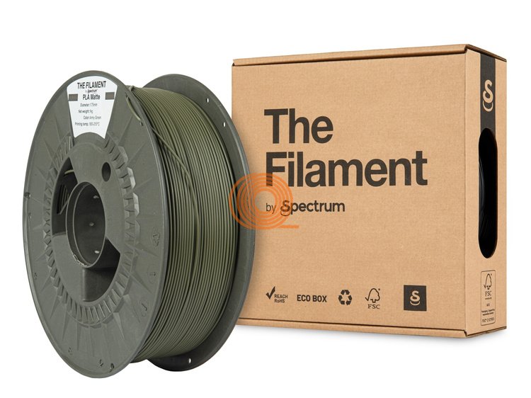 Filament TheFilament PLA MATTE Zielony Wojskowy [1,75mm, 1kg]