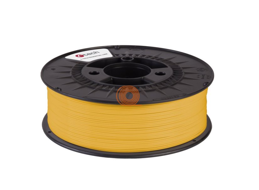 Filament C-TECH Essential Line PETG Žlutá [1,75mm, 1kg]