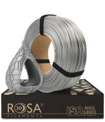 Filament ROSA3D PETG Standard HS Aluminium Refill [1,75mm, 1kg]