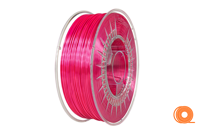 Filament DevilDesign SILK Perleťově Růžová [1,75mm, 1kg]