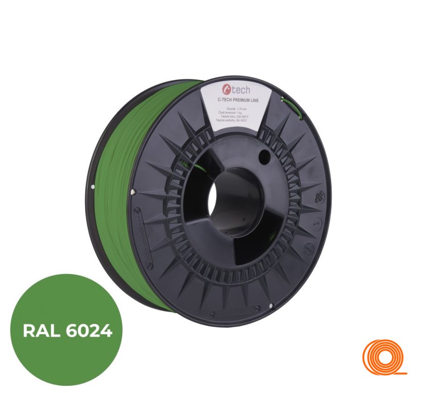 Filament C-TECH Premium Line PETG Traffic Green