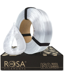Filament ROSA3D PETG Standard HS Przezroczysty Refill [1,75mm, 1kg]
