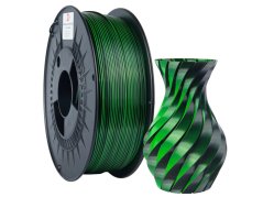 Filament 3DPower SILK Dual Color Zielony&Czarny [1,75mm, 1kg]