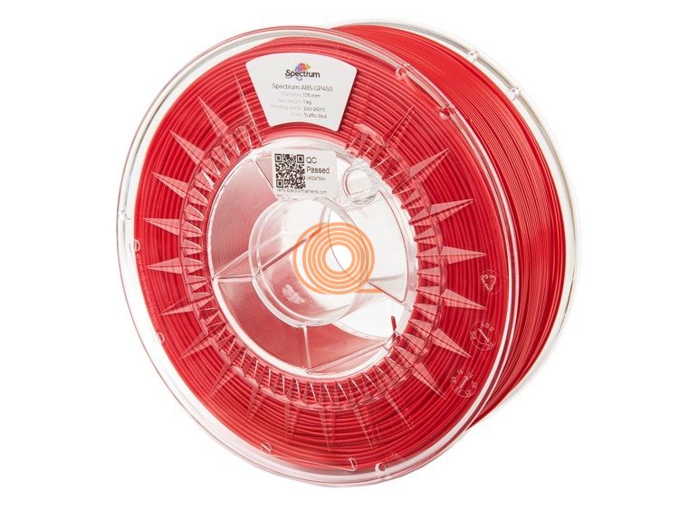 Filament Spectrum ABS GP450 Dopravní Červená [1,75mm, 1kg]