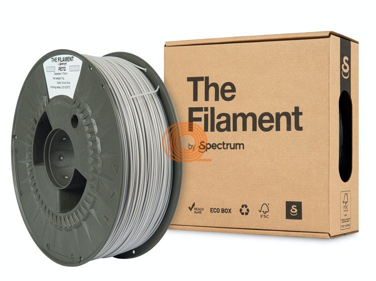 Filament TheFilament PETG Cloud Grey [1,75mm, 1kg]