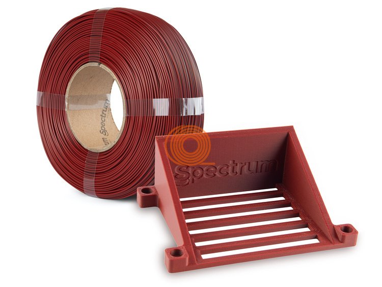 Filament Spectrum ASA 275 Hnědo Červená Refill [1,75mm, 1kg]