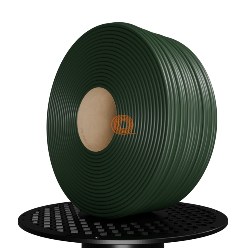 Filament Roffelsen3D PLA Tmavě Zelená Refill [1,75mm, 1kg]