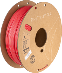 Filament Polymaker PolyTerra PLA Dualní Plameňáková (Růžová-Červená) [1,75mm, 1kg]