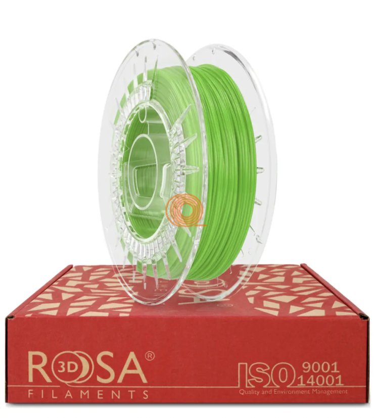 Filament ROSA3D FLEX 96A Zelená [1,75mm, 0,5kg]