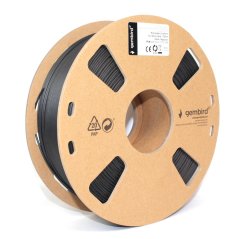 Filament Gembird PLA Čierna [1,75mm, 1kg]