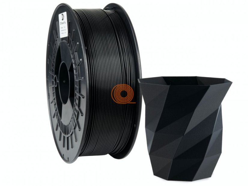 Filament 3DPower PLA MATTE Černá [1,75mm, 1kg]
