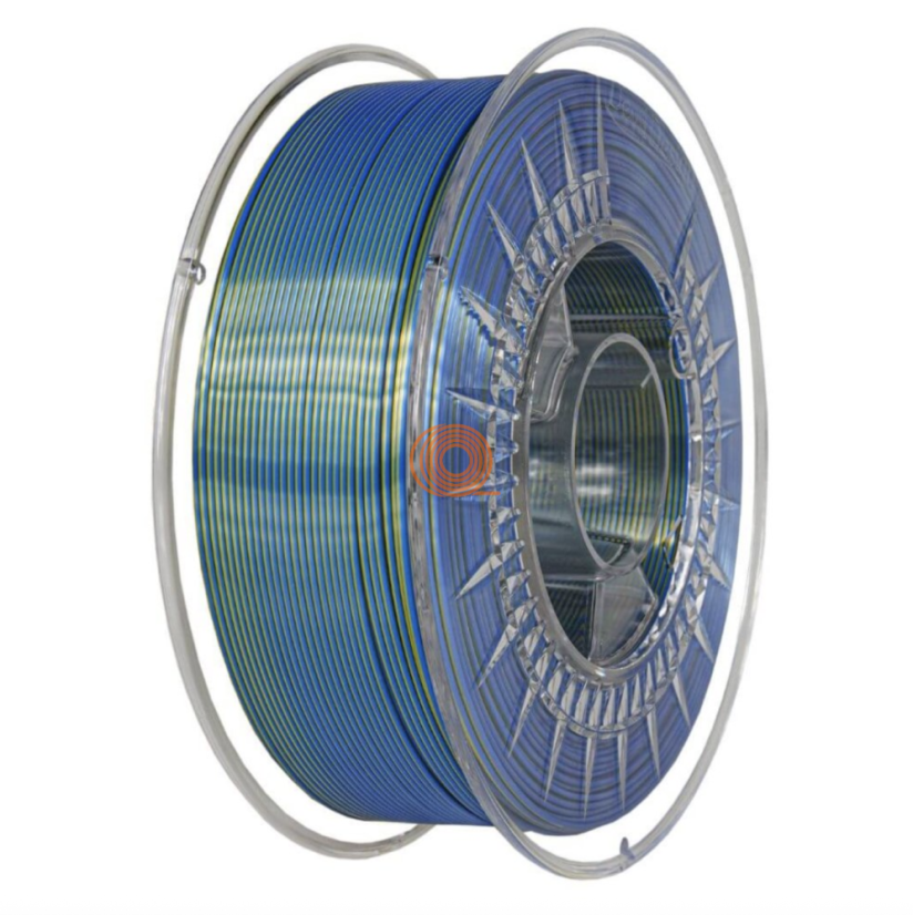 Filament DevilDesign SILK DUAL Zlatá/Modrá [1,75mm, 1kg]