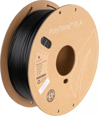 Filament Polymaker PolyTerra PLA Czarny Węglowy [1,75mm, 1kg]